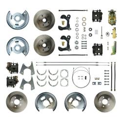 The Right Stuff Detailing - The Right Stuff Detailing FSC584SDC Front & Rear Brake Conversion Kit for Chevy - Image 1
