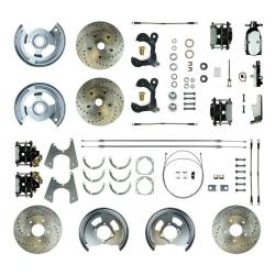 The Right Stuff Detailing - The Right Stuff Detailing FSC584SDCSX Front/Rear Brake Conversion Kit for Chevy - Image 1