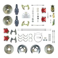 The Right Stuff Detailing - The Right Stuff Detailing FSC584SDDZ Front & Rear Brake Conversion Kit for Chevy - Image 1