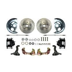 The Right Stuff Detailing - The Right Stuff Detailing AFXWK02CS Front Brake Conversion Kit for Chevy/Pontiac - Image 1