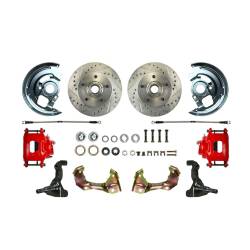 The Right Stuff Detailing - The Right Stuff Detailing AFXWK03CZ FR Brake Conversion Kit for 62-67 Chevy II - Image 1