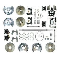 The Right Stuff Detailing - The Right Stuff Detailing FSC594DCCSX Front/Rear Brake Conversion Kit for Chevy - Image 1