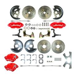 The Right Stuff Detailing - The Right Stuff Detailing AFXWK23CZ F/R Brake Conversion Kit for 62-67 Chevy II - Image 1