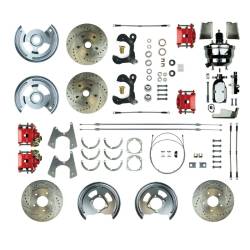 The Right Stuff Detailing - The Right Stuff Detailing FSC594DCCZX Front/Rear Brake Conversion Kit for Chevy - Image 1