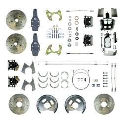 The Right Stuff Detailing - The Right Stuff Detailing FSC594DCDSX Front/Rear Brake Conversion Kit for Chevy - Image 1