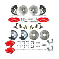 The Right Stuff Detailing - The Right Stuff Detailing AFXWK25CZ FR/RR Brake Conversion Kit for Chevy/Pontiac - Image 1
