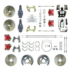 The Right Stuff Detailing - The Right Stuff Detailing FSC594DCDZX Front/Rear Brake Conversion Kit for Chevy - Image 1
