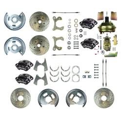 The Right Stuff Detailing - The Right Stuff Detailing FSC604DCCS Front & Rear Brake Conversion Kit for Chevy - Image 1