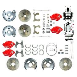The Right Stuff Detailing - The Right Stuff Detailing FSC604DCCZX Front/Rear Brake Conversion Kit for Chevy - Image 1