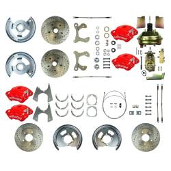 The Right Stuff Detailing - The Right Stuff Detailing FSC604DCCZ Front & Rear Brake Conversion Kit for Chevy - Image 1