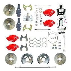 The Right Stuff Detailing - The Right Stuff Detailing FSC604DCDZX Front/Rear Brake Conversion Kit for Chevy - Image 1