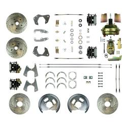 The Right Stuff Detailing - The Right Stuff Detailing FSC654DCCS Front & Rear Brake Conversion Kit for Chevy - Image 1
