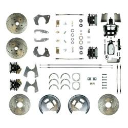 The Right Stuff Detailing - The Right Stuff Detailing FSC654DCCSX Front/Rear Brake Conversion Kit for Chevy - Image 1