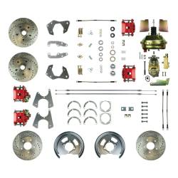 The Right Stuff Detailing - The Right Stuff Detailing FSC654DCCZ Front & Rear Brake Conversion Kit for Chevy - Image 1