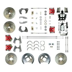 The Right Stuff Detailing - The Right Stuff Detailing FSC654DCCZX Front/Rear Brake Conversion Kit for Chevy - Image 1