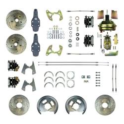 The Right Stuff Detailing - The Right Stuff Detailing FSC654DCDS Front & Rear Brake Conversion Kit for Chevy - Image 1