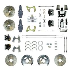 The Right Stuff Detailing - The Right Stuff Detailing FSC654DCDSX Front/Rear Brake Conversion Kit for Chevy - Image 1