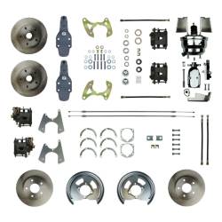 The Right Stuff Detailing - The Right Stuff Detailing FSC654DCDX Front & Rear Brake Conversion Kit for Chevy - Image 1