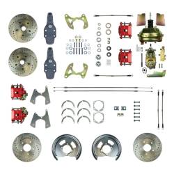 The Right Stuff Detailing - The Right Stuff Detailing FSC654DCDZ Front & Rear Brake Conversion Kit for Chevy - Image 1