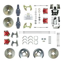 The Right Stuff Detailing - The Right Stuff Detailing FSC654DCDZX Front/Rear Brake Conversion Kit for Chevy - Image 1