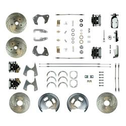 The Right Stuff Detailing - The Right Stuff Detailing FSC654SDCSX Front/Rear Brake Conversion Kit for Chevy - Image 1