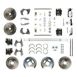 The Right Stuff Detailing - The Right Stuff Detailing FSC654SDCX Front & Rear Brake Conversion Kit for Chevy - Image 1