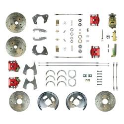 The Right Stuff Detailing - The Right Stuff Detailing FSC654SDCZ Front & Rear Brake Conversion Kit for Chevy - Image 1
