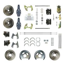 The Right Stuff Detailing - The Right Stuff Detailing FSC654SDD Front & Rear Brake Conversion Kit for Chevy - Image 1