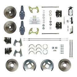 The Right Stuff Detailing - The Right Stuff Detailing FSC654SDDX Front & Rear Brake Conversion Kit for Chevy - Image 1