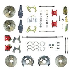 The Right Stuff Detailing - The Right Stuff Detailing FSC654SDDZ Front & Rear Brake Conversion Kit for Chevy - Image 1