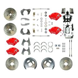 The Right Stuff Detailing - The Right Stuff Detailing FSC664DCCZX FR/RR Brake Conversion Kit for Chevy - Image 1