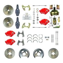 The Right Stuff Detailing - The Right Stuff Detailing FSC664DCDZ Front/Rear Brake Conversion Kit for Chevy - Image 1