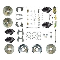 The Right Stuff Detailing - The Right Stuff Detailing FSC664SDCS Front/Rear Brake Conversion Kit for Chevy - Image 1