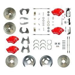 The Right Stuff Detailing - The Right Stuff Detailing FSC664SDCZX FR/RR Brake Conversion Kit for Chevy - Image 1