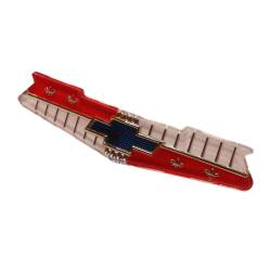 Trim Parts - Trim Parts 1300 1956 & 1958 Full-Size Chevrolet V-8 Hood Emblem EACH - Image 2