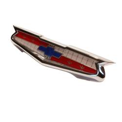 Trim Parts - Trim Parts 1394 1956-58 Full-Size Chevrolet Trunk Emblem Assembly 6-Cylinder EA - Image 2