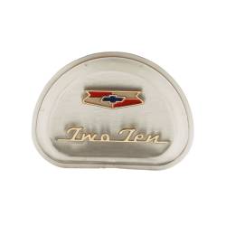 Trim Parts - Trim Parts 1409 57 Full-Size Chevrolet Horn Center Emblem Assembly "Two Ten" EA - Image 1