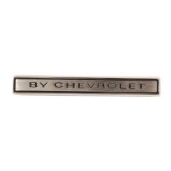 Trim Parts - Trim Parts 1635 1970 Monte Carlo Rear Emblem "By Chevrolet" EACH - Image 1