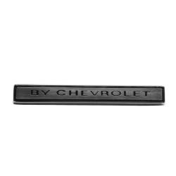 Trim Parts - Trim Parts 1653 1971 Monte Carlo Rear Emblem "By Chevrolet" EACH - Image 1