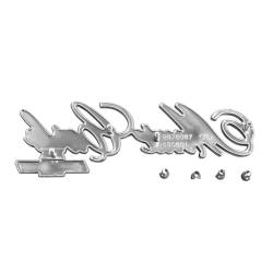 Trim Parts - Trim Parts 1675 1976-77 Monte Carlo & Chevrolet Rear Panel Emblem EACH - Image 3