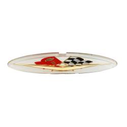 Trim Parts - Trim Parts 2077 1960 Full-Size Chevrolet & El Camino Grille Emblem 348 V-8 EACH - Image 1