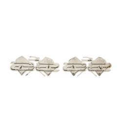 Trim Parts - Trim Parts 2127 1961 Impala Rear Quarter Emblem "SS" PAIR - Image 3