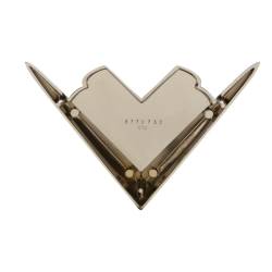 Trim Parts - Trim Parts 2140 1961 Full-Size Chevrolet Trunk Emblem 348 V-8 EACH - Image 3