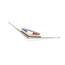 Trim Parts - Trim Parts 2161 1962-63 Full-Size Chevrolet Front Fender Vee Emblem 283 PAIR - Image 2