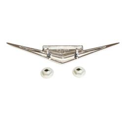 Trim Parts - Trim Parts 2161 1962-63 Full-Size Chevrolet Front Fender Vee Emblem 283 PAIR - Image 3