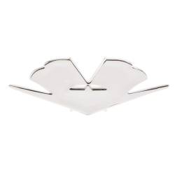 Trim Parts - Trim Parts 2162 1962-63 Full-Size Chevrolet Front Fender X-Flag w/o Studs PAIR - Image 3