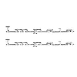 Trim Parts - Trim Parts 2646 1967 Impala Rear Quarter Script "Impala" PAIR - Image 1