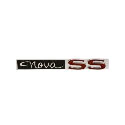 Trim Parts - Trim Parts 3025 1963-64 Nova Glove Box Door Emblem "Nova SS" EACH - Image 1
