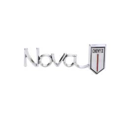 Trim Parts - Trim Parts 3039 66 Chevrolet II/Nova Glove Box Door Emblem "Nova/Chevy II" EACH - Image 1