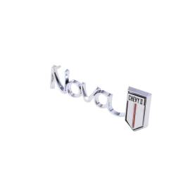 Trim Parts - Trim Parts 3039 66 Chevrolet II/Nova Glove Box Door Emblem "Nova/Chevy II" EACH - Image 2